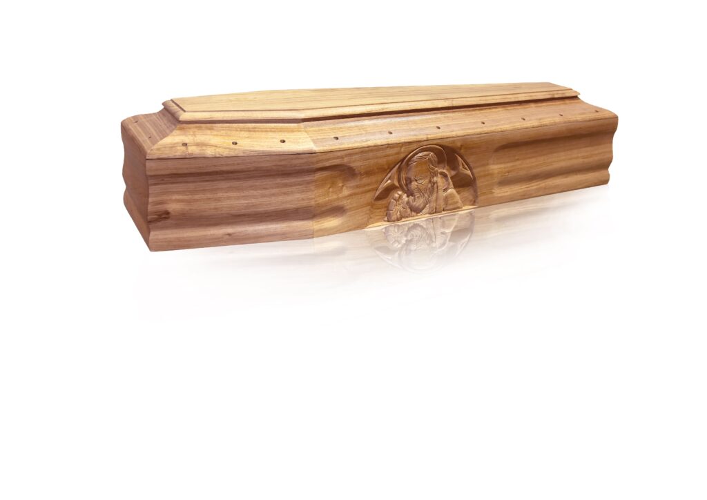 Cofano Funebre Modello Padre Pio Lux Collezione Luxury Urciuoli Global