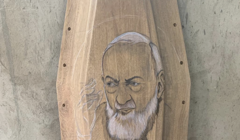 cofani funebri decorati